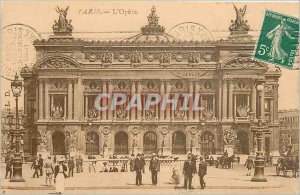 Old Postcard PARIS-The Opera