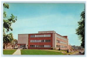 Elihu Burritt Library State College Central Connecticut New Britain Postcard 