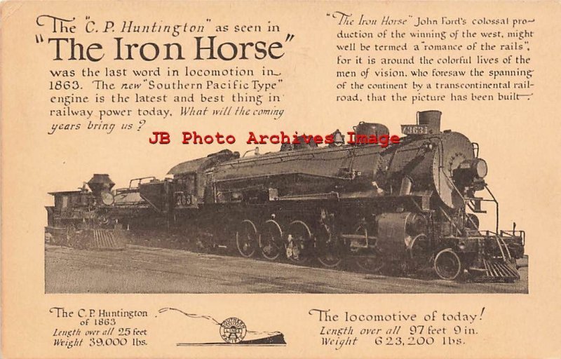 CA, Hollywood, California, Grauman's Theatre, John Ford's Movie The Iron Horse 