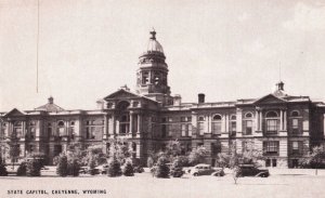 Vintage Postcard State Capitol Building Histoeic Landmark Cheyenne Wyoming WY