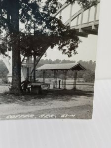 Cotter Arkansas Bridge Over White River Lakeview 1967 Vintage Postcard   300