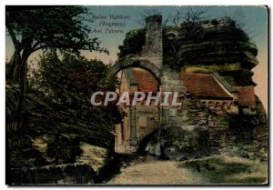 Old Postcard Ruin Hohbarr Bel Zabern