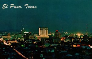 USA EL Paso Texas International City Chrome Postcard 08.76