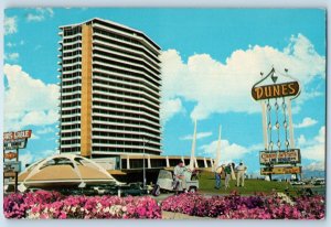 c1966 Las Vegas Nevada Postcard The Hotel Dunes High-Rise Multi-Million Dollar