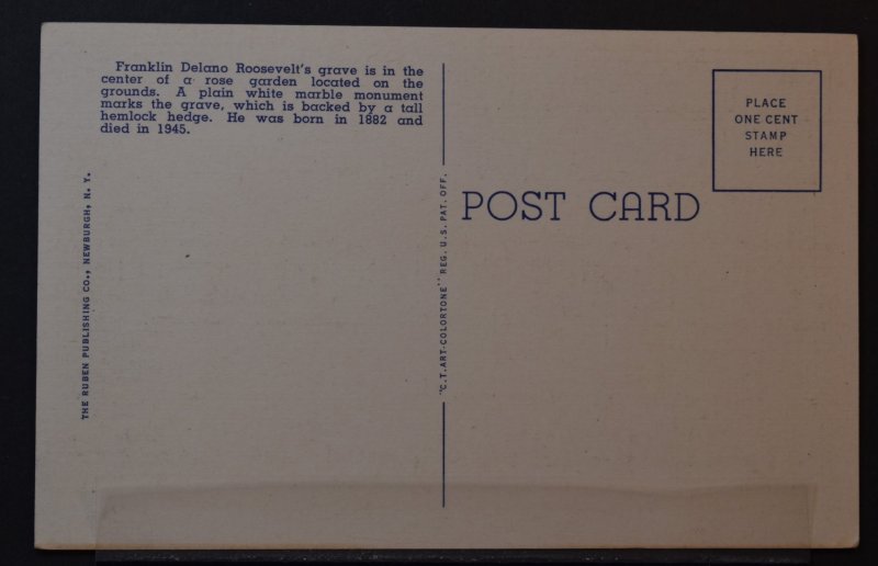 Hyde Park, NY - Franklin Delano Roosevelt's Grave