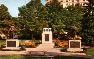 Utah Salt Lake City Temple Square Monuments