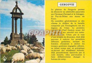 Postcard Modern Gergovie (Puy de Dome) Legends of Auvergne