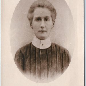 c1910s London, England RPPC Lovely Nurse Portrait WWI Medical Hospital Care A8