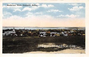 Bird's Eye View in Eastport, Maine