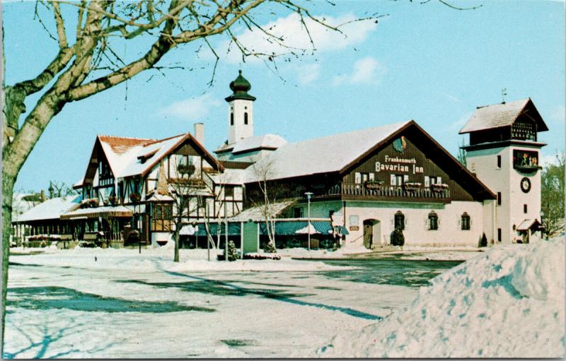 Frankenmuth Bavarian Inn Michigan MI Unused Vintage Postcard D76