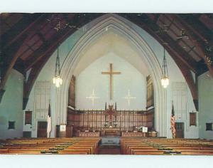 Unused Pre-1980 CHURCH SCENE Kenosha Wisconsin WI p3691@