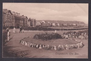 Vintage Postcard United Kingdom Teignmouth The Den