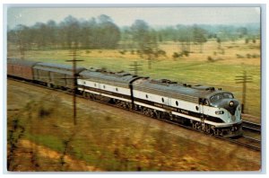 Fredericksburg Virginia Postcard Richmond Fredericksburg Potomac Train c1960's