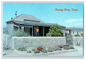 Vintage Judge Bean Museum Langtry Texas Postcard F93S