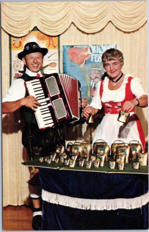 Helmut and Ingrid Alpine Entertainers - accordian, swiss bells, Miami, Florida