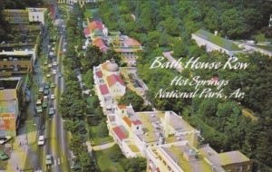 Arkansas Hot Springs Aerial View Bath House Row