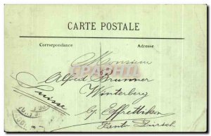 Old Postcard View from Trocadero Paris