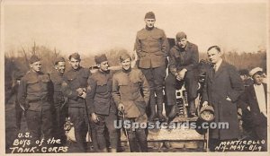 US Boys of the Tank, Corps - Monticello, New York NY  