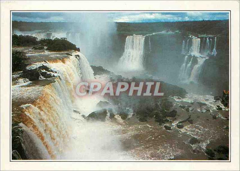  Modern Postcard Salto Large of Santa Maria Cataratas de Iguazu