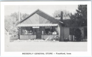 c1950s Finchford, IA James Messerly General Store Thunderwoman Park PC Vtg A133