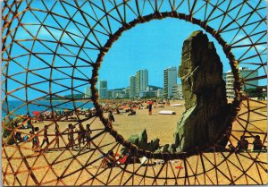 Spain Playa De Aro Beach Vintage Postcard BS.26