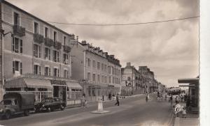 BF27859 l hotel l ermitage et la rue guyn  luc sur mer  france  front/back image