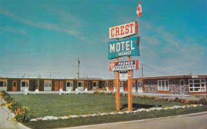 LETHBRIDGE, Alberta, Canada, 50-60s;Crest Motel