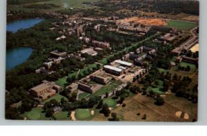 South Bend IN Aerial View Postcard