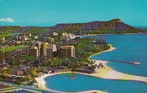 Hawaii Waikiki Beach Hilton Hawaiian Village 1979