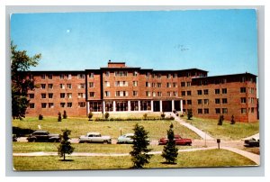 Vintage 1958 Postcard Draper Hall Western Michigan College Kalamazoo Michigan