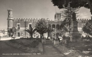 Vintage Postcard 1900's View of Palacio De Cortes Cuernavaca Morelos Mexico MX