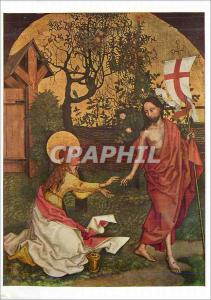 Modern Postcard Colmar (Haut Rhin) Museum of Unterlinden Schongauer (1445 149...