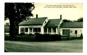 NY - Homer. The Hastings House (The Woodshed) Gift Shop & Tea Room