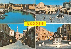 B53314 Rhodes Old City multi vues  greece