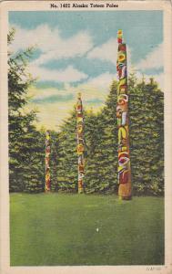 Alaska Indian Totem Poles 1951