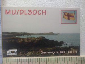 Postcard MU/DL3OCH, Guernsey Island, British Crown Dependencies