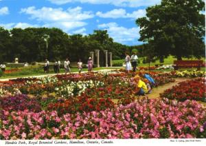 Postcard Hendrie Park, Royal Botanical Gardens, Hamilton, Ontario Canada