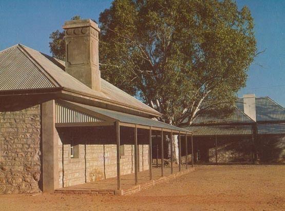 Australian Old Telegraph Station Alice Springs Postcard