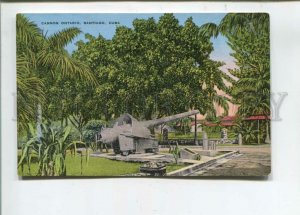 473199 Cuba Santiago cannon Ontario Old postcard