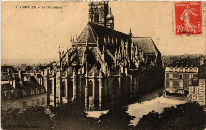 CPA NEVERS - La Cathedrale (457008)