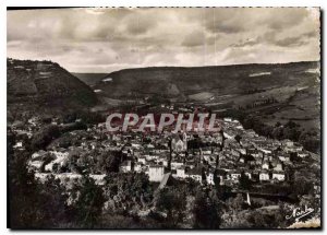 Old Postcard St Antonin Noble Val Tarn et Garonne general view background Val...