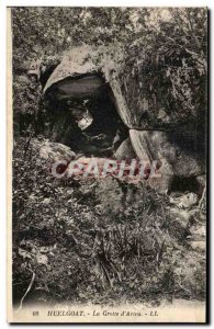 Old Postcard Huelgoat Cave d & # 39Artus