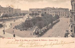 BR44510 Plaza 25 de mayo con el palacio de gobierno Buenos aires argentina