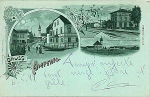 11804 - postcards POSTCARD - Germany GERMANY - greeting from AMPFING 1899-