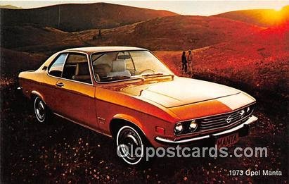 1973 Opel Manta Auto, Car Unused 