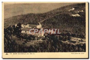 Old Postcard Mont Sainte Odile View Getting Jet