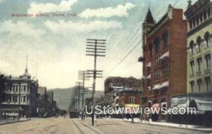 Washington Ave. - Ogden, Utah