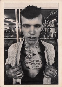 Southend On Sea Essex Tattoo Skin Art Man Arcades Fruit Machines Postcard