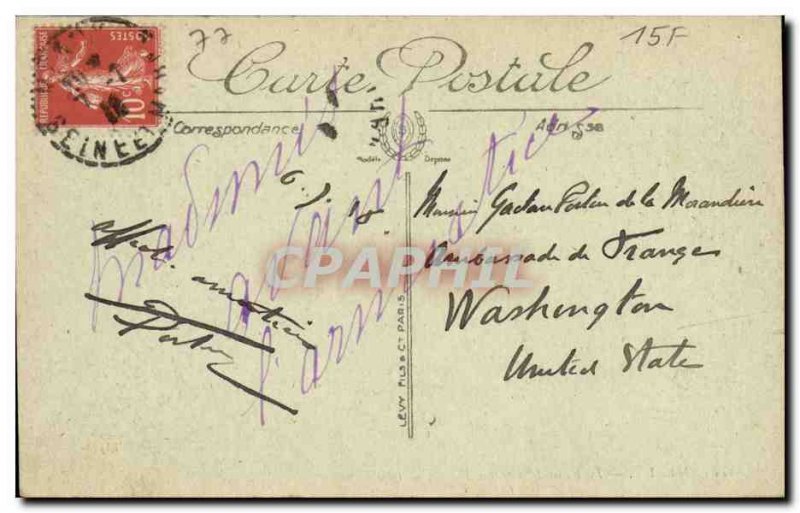 Meaux Old Postcard The old mill on stilts