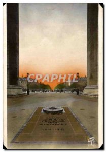 Old Postcard Paris And Its Wonders Tomb of the Unknown Soldier Arch of Triumph